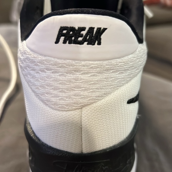 Black and White Greek Freak Nikes - Picture 7 of 7
